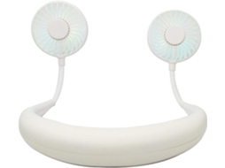 Ventilador USB de pescoço mini portátil S/MARCA, 360g, uso doméstico e externo