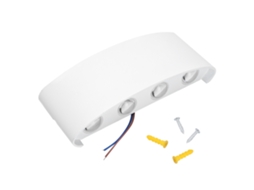 Kit de iluminação em trilho com 6 spots rotativos GU10 | S/MARCA