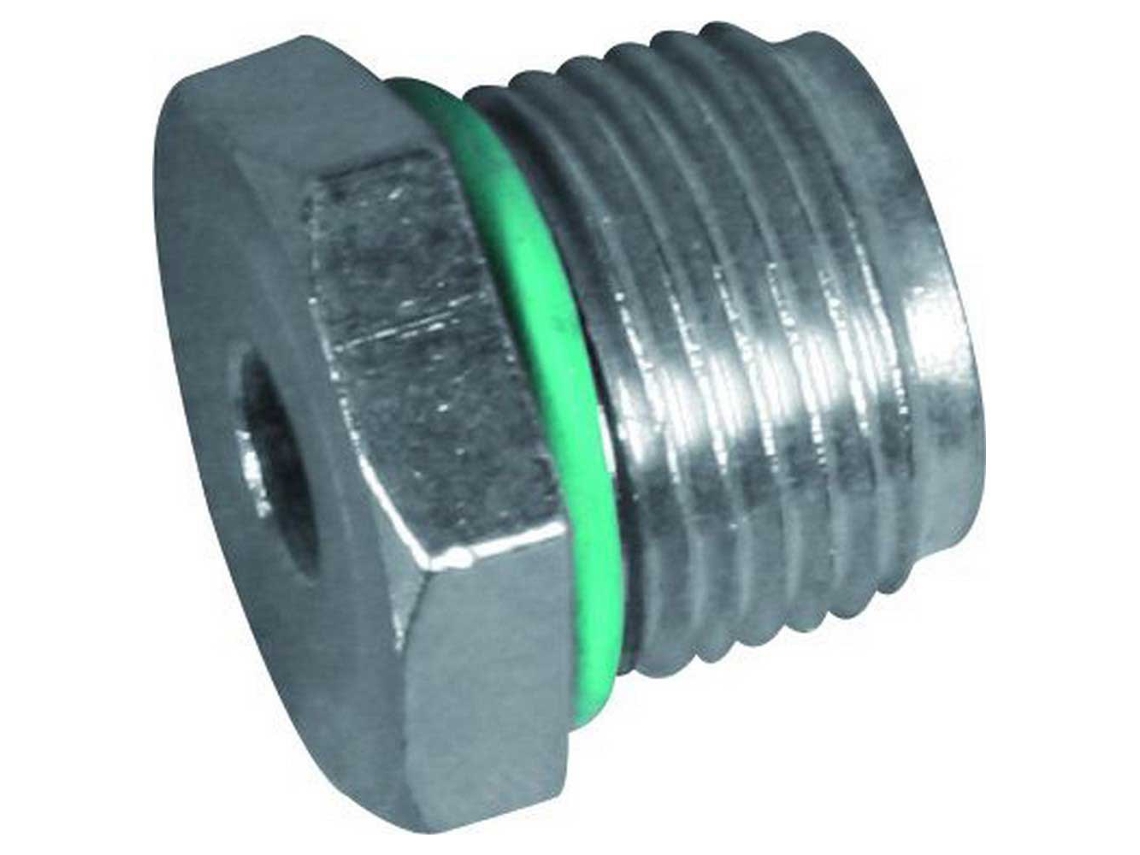 Porca com O-Ring Packing Prateadobts