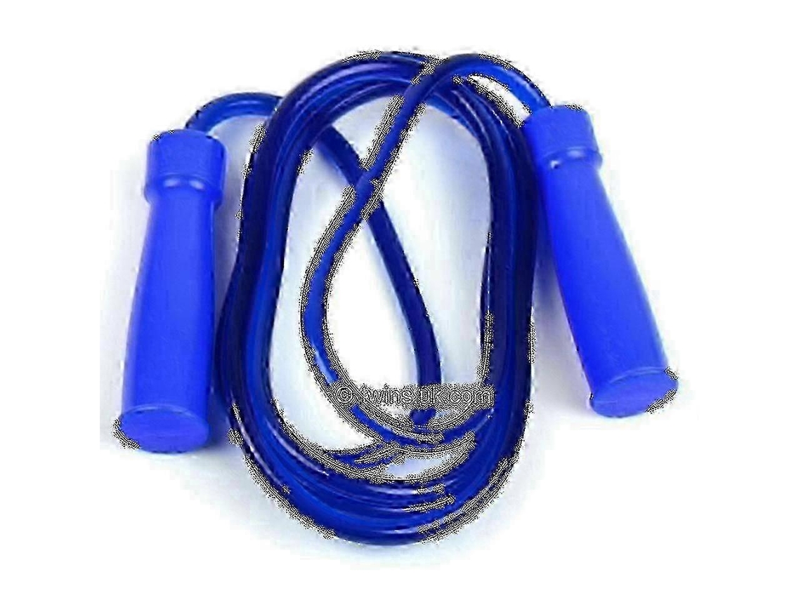 Corda De Pular Emborrachada Resistente Azul Well Aquaforge