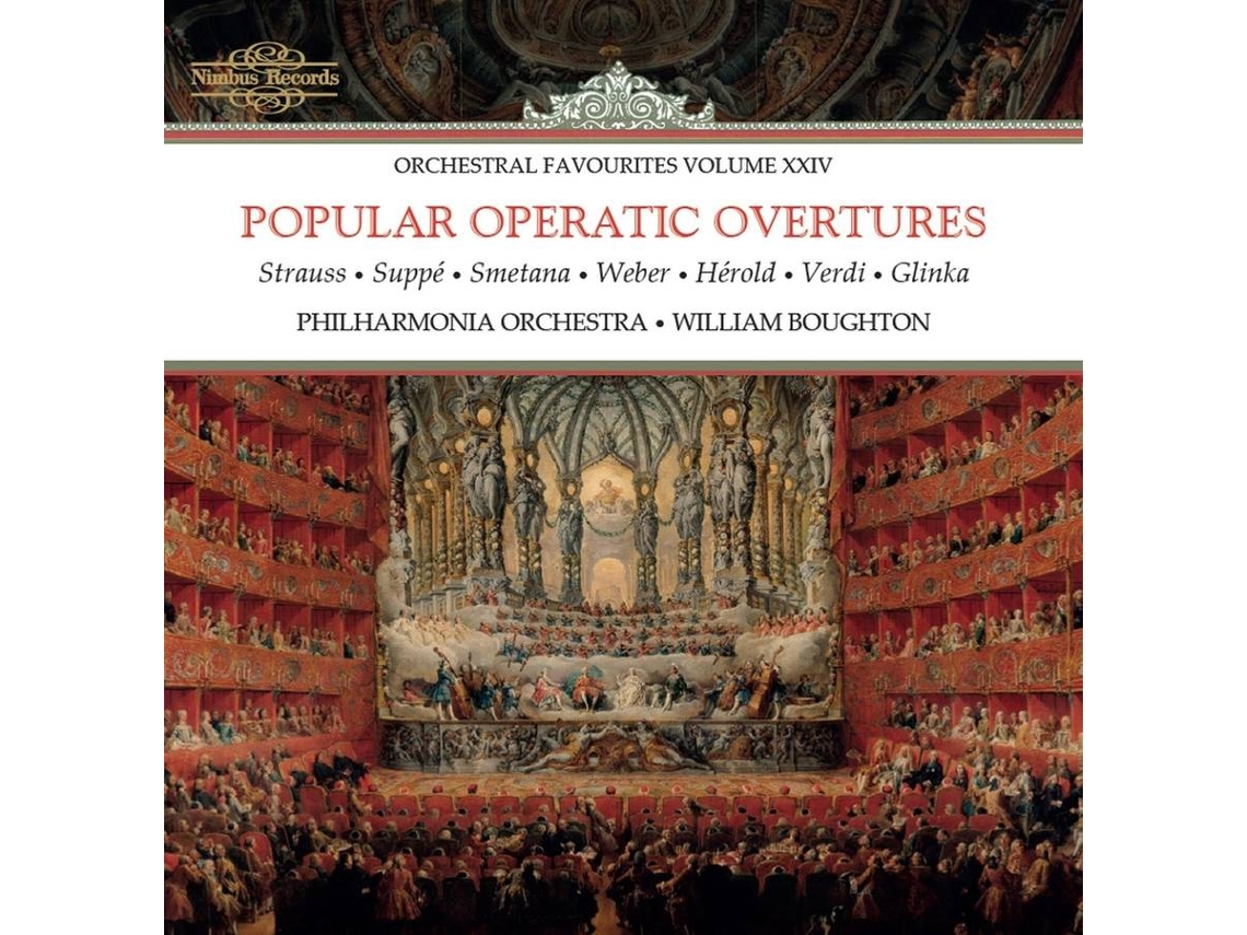 CD Boughton,William/Philharmonia Orchestra - Popular Operatic Overtures (1CD)