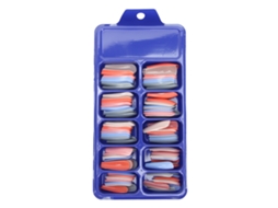 Punta De Unha De Cor Sólida Com Cobertura Completa Para Salão Caseiro, Ferramenta De Manicura Para Unhas Falsas Coloridas E Elegantes01
