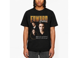 Rockinstone Twilight Movie Edward 3 Character Pose Black Adult T-shirt Size:l