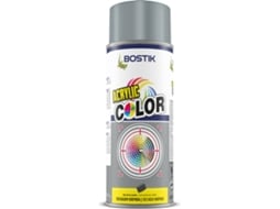 Cor 7001 Cinzento BOSTIK Acrylic Ral Brilhante 400 ml