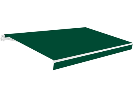 Toldo Manual Completo SMARTSUN Lona de Poliéster (Verde - 4x2,5m)