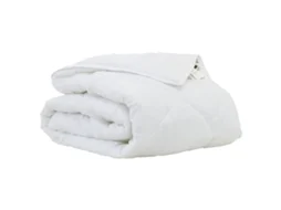Colchas Edredons Vidaxl Branco Microfibra (140x200 Cm)