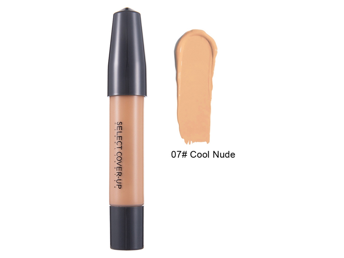 Rotulador De Corrector De Larga Duración Con Textura Suave Y Ligera Para Ocultar Imperfecciones Y Iluminar La Piel
