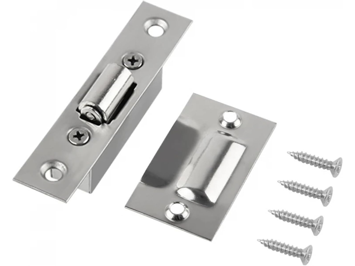Conjunto De 4 Portas Invisíveis Reforçadas Em Aço Inoxidável Armários E Cozinhas