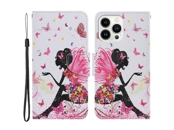 Capa Pega Fada Para Iphone 15 Pro Max Pele Sintética
