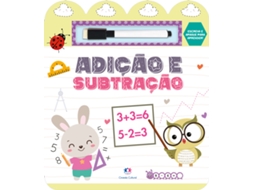 Livro Adição E Subtração - Escreva E Apague Para Aprender De Karoline Cussolim (português)
