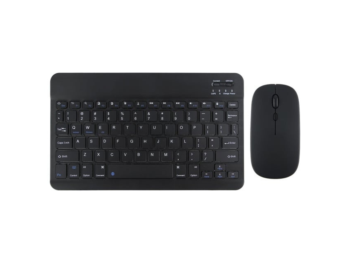 Lurelia Conjunto Teclado Bluetooth E Rato 2.4g Para Tablet 10" Compatível Com Huawei, Xiaomi E Vivo - Preto