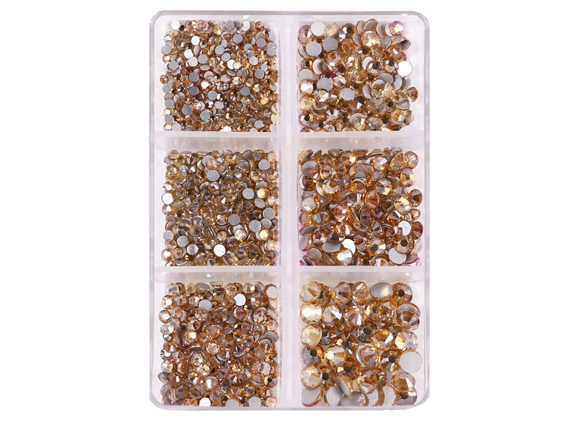 Pedras De Cristal De Arte De Unhas Planas Pedras De Cristal Planas Para Adorno -St-04 ZMDECQNA