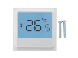 Laxiscreed Controlador De Temperatura Wi-fi Com Retroiluminação, Compatível Com App Para Aquecimento De Piso