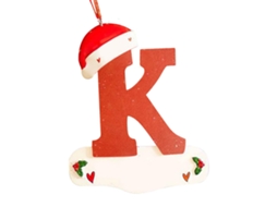 Laxiscreed Letra K Personalizada Para Decoração De Natal Em Casa
