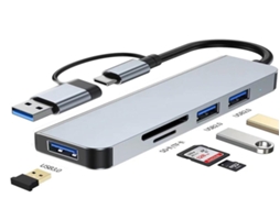 Lurelia Dock Usb-c 5 Em 1 Com Usb 3.0 Para Portátil