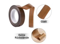 KOFIHETY Fita Adesiva Resistente Ao Calor 19 Mm X 10 M Marrom Para Selagem A Vácuo E Selagem Manual