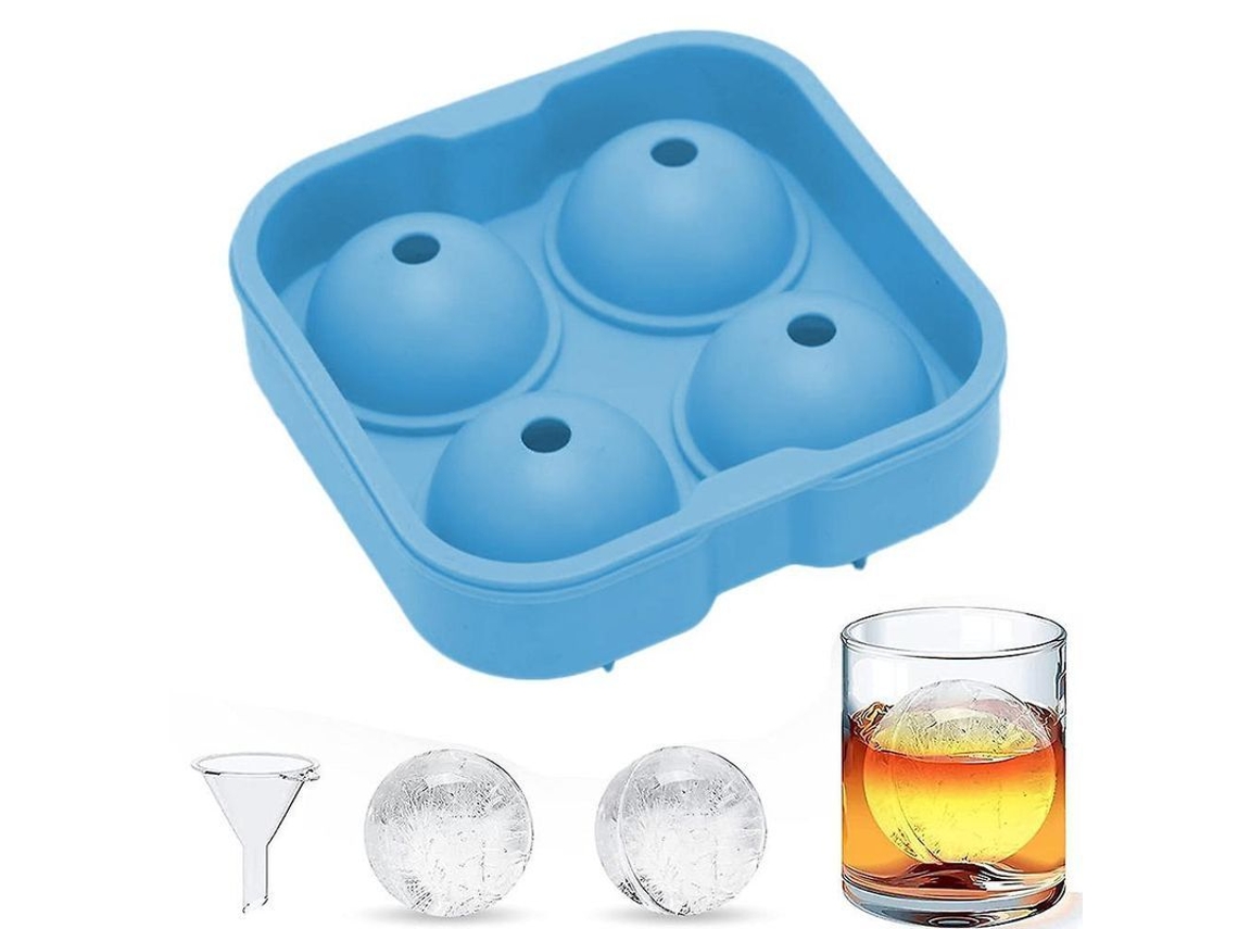 Molde para Fazer Bolas de Gelo para Bebidas Frias