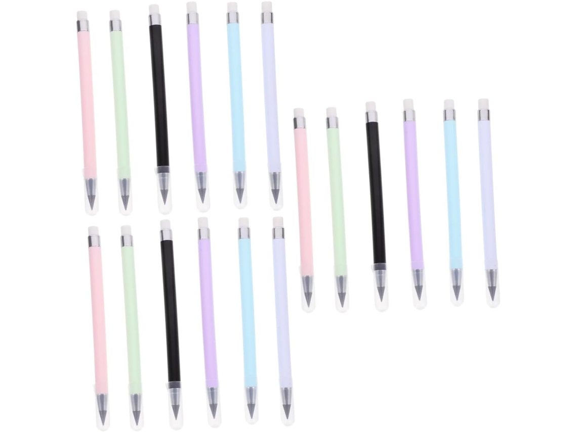 3 Ensembles Crayons Éternels Pour Écriture Étudiants Couleurs Pastel 6 Pièces * 3