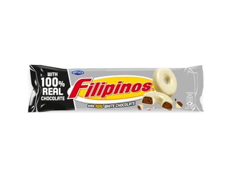 Bolachas Filipinos Brancos embalagem 120 g Artiach