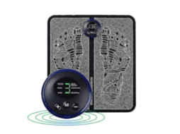 Ems Massageador Elétrico De Pés Para Circulação Pé Reflexa Massageador-6 Modos 9 Intens Idades