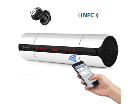 Coluna Bluetooth WOTUMEO Kr8800 Nfc Fm Hifi Super Bass