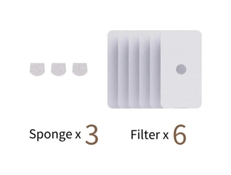 Filtro Enabot Para Dispensador De Água Para Animais Para Animais Modelo Gato