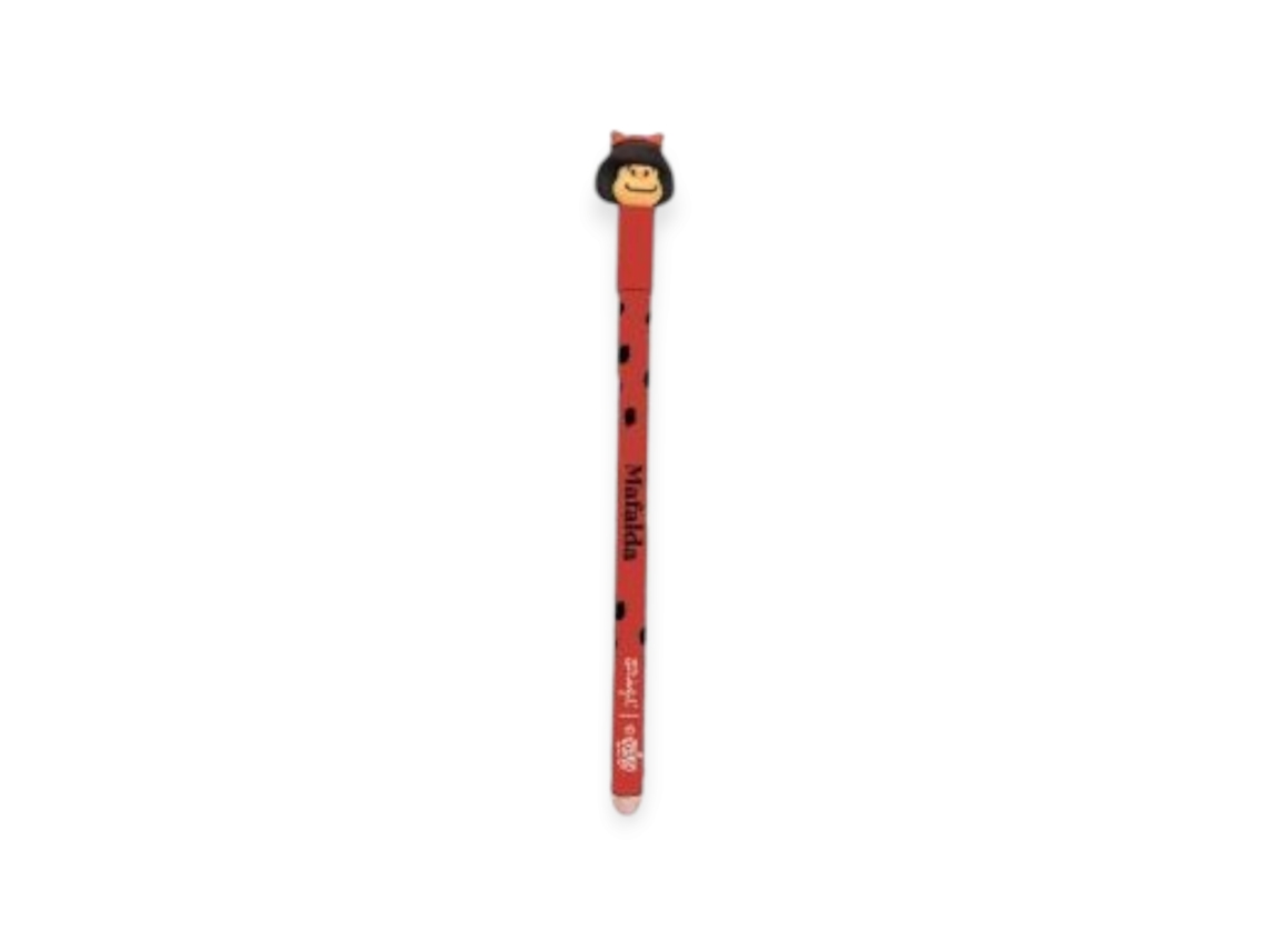 Caneta Que Apaga Mr.wonderful Mafalda Vermelha Mr. Wonderful