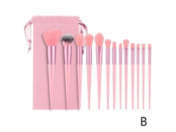 Conjunto De 13 Pincéis De Maquiagem Macios E Fofos, Pincel Para Base, Pincel Para Pó, Pincel Para Sombra Everley891