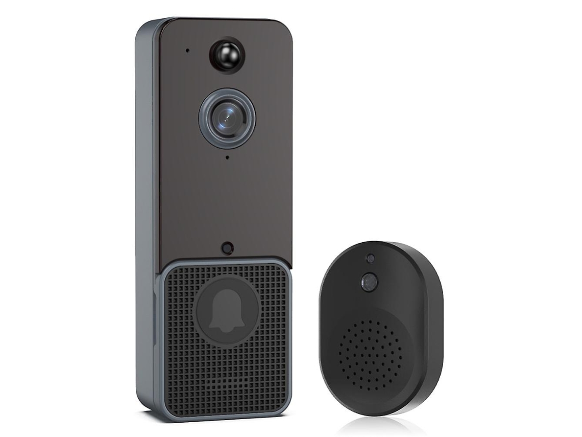 Campainha De Vídeo Sem Fio Inteligente T6, Interfone Visual Digital, Campainha Wi Fi À Prova Dágua Aquaforge