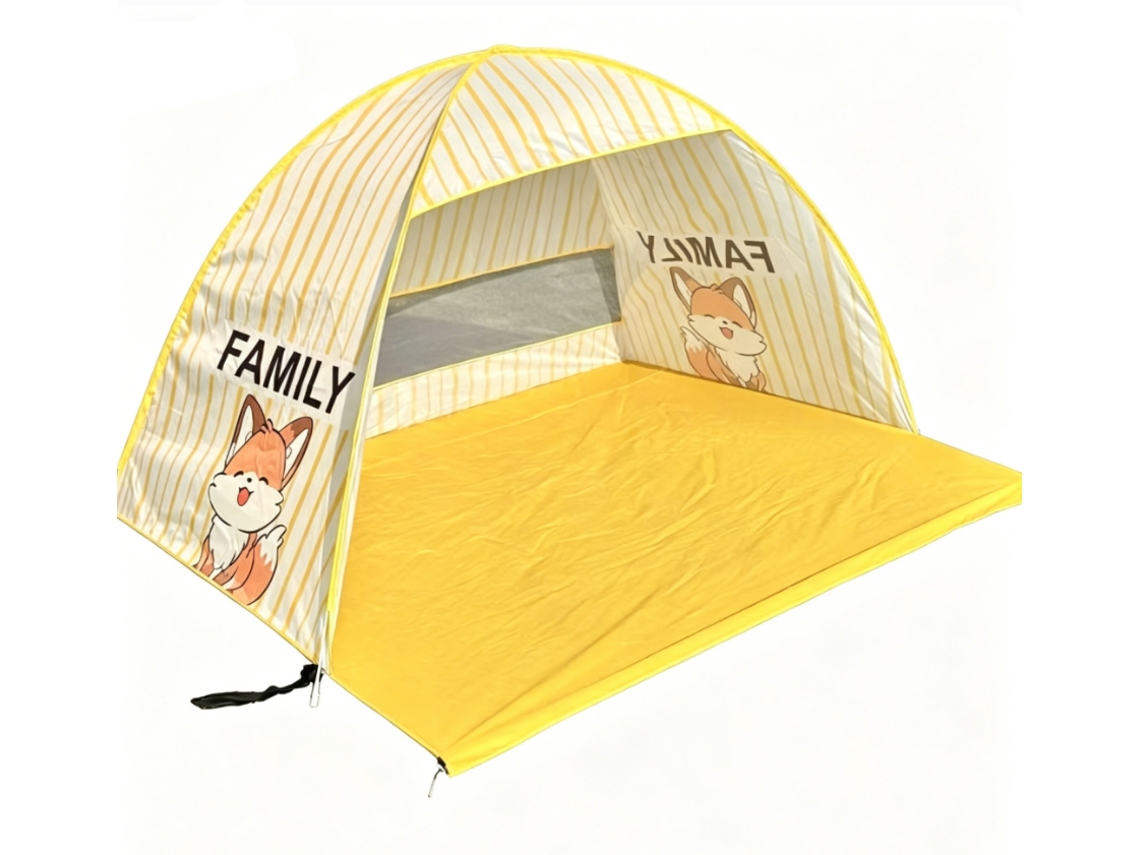 Tenda Portátil Dobrável Para Crianças—abrigo Dobrável Para Atividades Ao Ar Livre(camping, Piquenique)—proteção Solar E Contra O Vento Com Janela