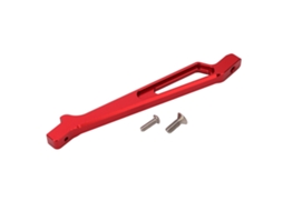 Mali suporte de Placa de Direção Dianteira em Liga de Alumínio para Arrma Senton 1/10 Typhon Kraton 6s 1/8 Vermelho