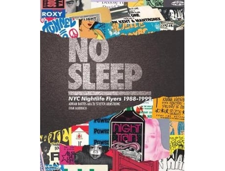 Livro No Sleep de Dj Stretch Armstrong e Evan Auerbach (Inglês - Capa Dura)