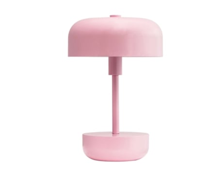 Candeeiro de mesa recarregável LED rosa Haipot DYBERG LARSEN 17x17x25.7