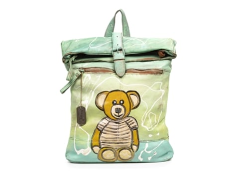 Mochila De Mulher Firenze Artegiani Antrona Autêntico Acabamento Sauvage Pele Multicor (37)