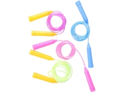 Toyvian Conjunto De 12-cordas Pvc Com Alças Antiderrapantes, Corda De Exercícios Ajustável Para Educação Infantil, Cores