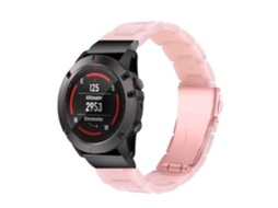 Bracelete Resina Luxury Rosa Amazfit T-Rex 2