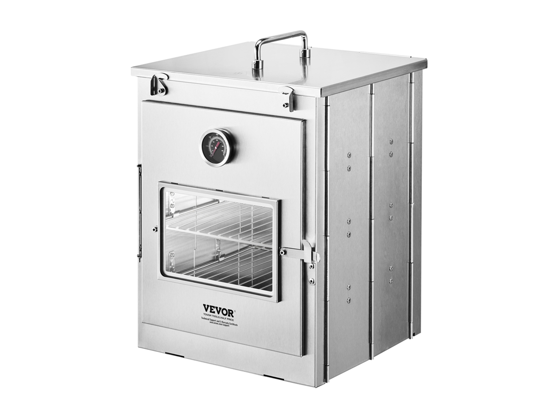 Forno Duplo Campismo Em Despertador Aço Com Grelha de 3 Níveis Vevor