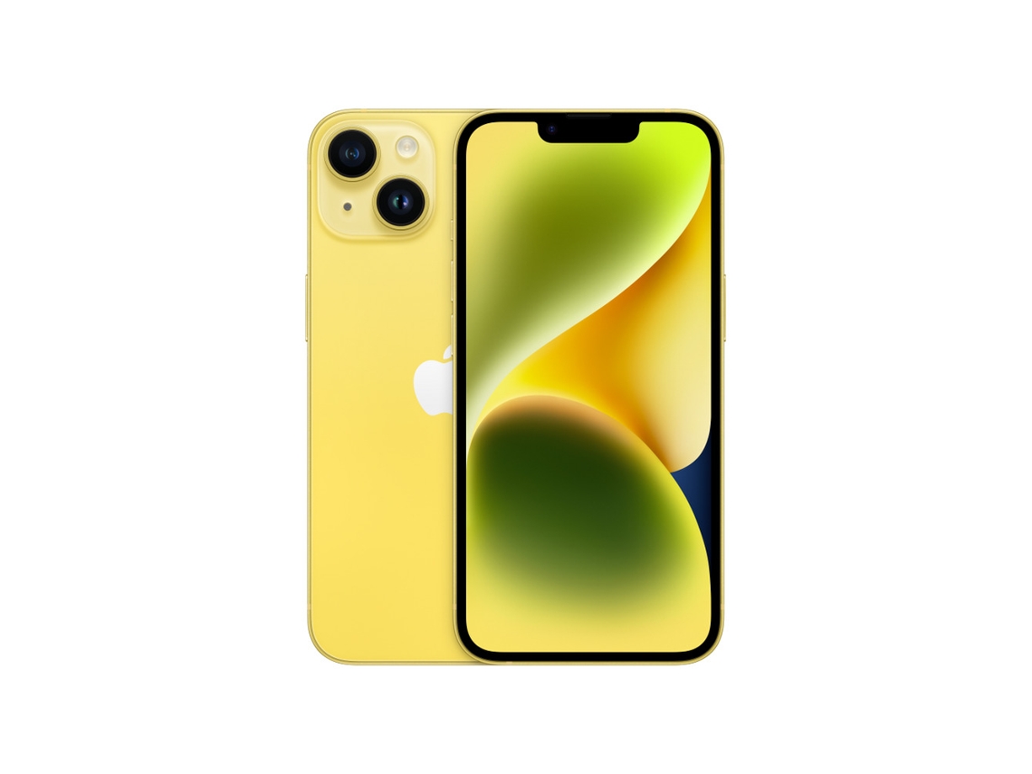 Apple Iphone 14 256gb / Amarelo / Grau Premium