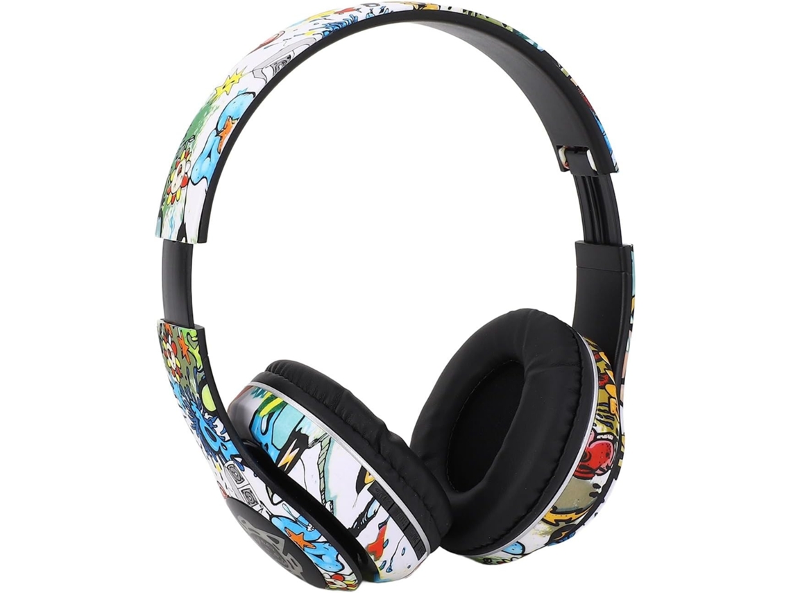 Fone De Ouvido Sem Fio Multifuncional Com Design Grafite Para Amantes