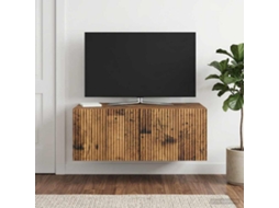 Vidaxl Gabinete De Tv De Parede 78,5 X 41 X 30 Cm Madeira Antiga