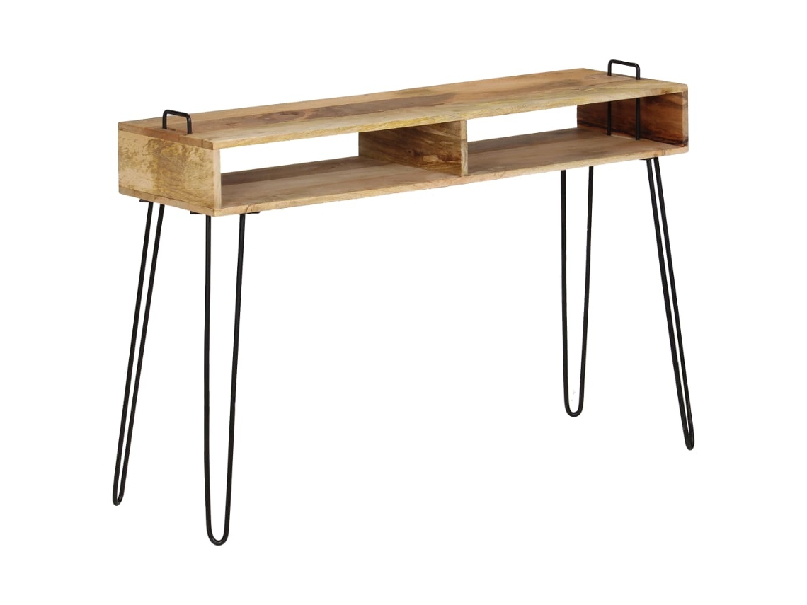 Console Table, Console Tables Vidaxl Marrom Madeira