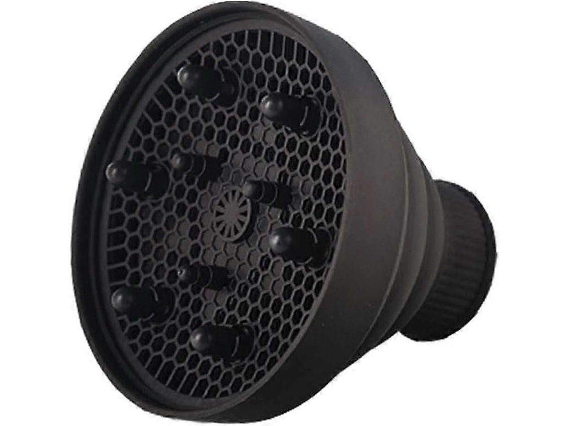 Difusor de Silicone Dobrável para Secador Cabelo, Ideal Viagens, com Bocal Redondo 4 a 5 Cm Diâmetro. GOKOCO