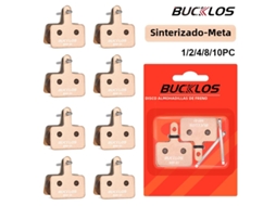Pastilhas De Freio De Bicicleta Sinterizadas Bucklos Para Shimano Mt200 M535 Mtb Disco Hidráulico B01s B05svayotoy