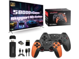 Console de Jogos Retrô Sem Fio com 20.000 Jogos, Plug and Play GOKOCO