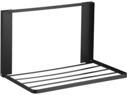 Suporte Dobrável Para Toalhas De Banheiro, Sem Necessidade De Ferramentas Para Montagem Design Dobrável Com Suporte