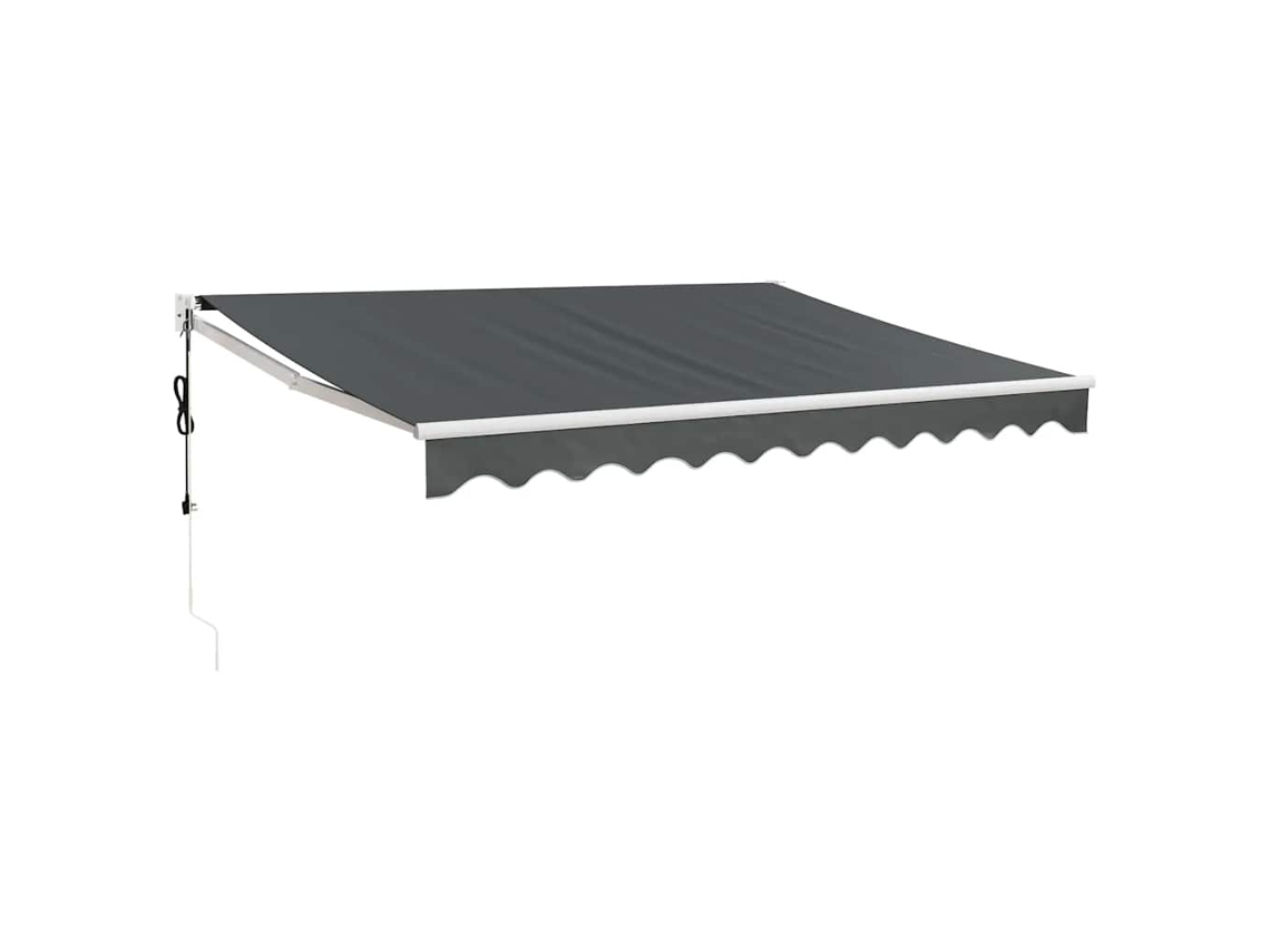 Toldo Retrátil Automático 3,5x2,5 M Antracite MAISON EXCLUSIVE