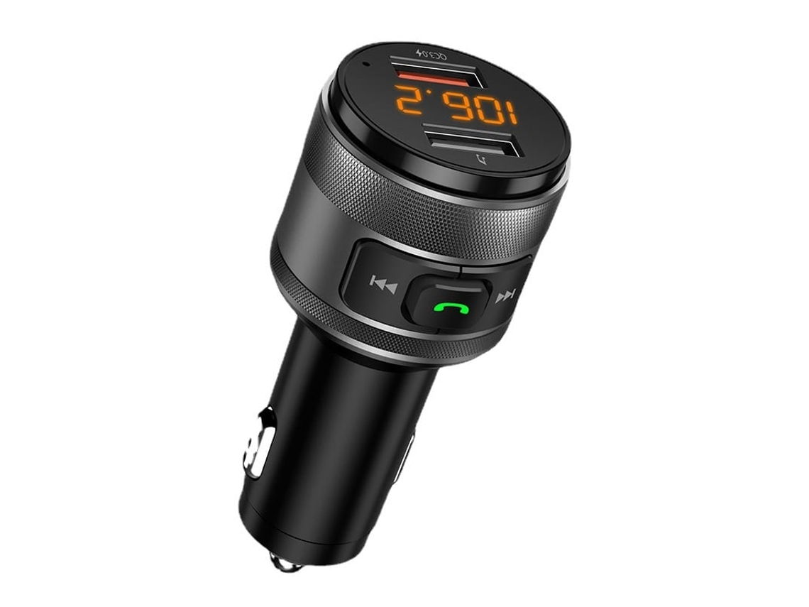 2026-transmissor Fm Bluetooth Para Carro Xgn Versión Actualizada Com Carga Rápida 3.0 E Usb Duplo