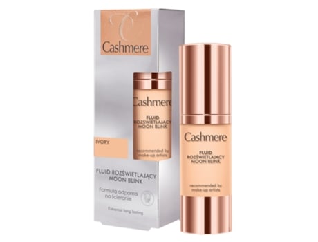 Brilho radiante Cashmere Fundação Marfim, 30ml