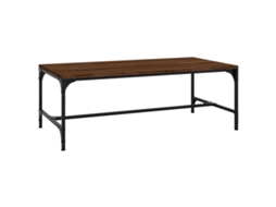 Coffee Table, Coffee Tables Vidaxl Marrom Madeira Processada (100 X 50 X 35 Cm)