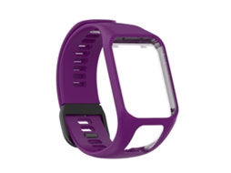 Cinto De Pulseira Compatível Com Tomtom Smart Bracelet Runner23 Spark Silicone Impermeável